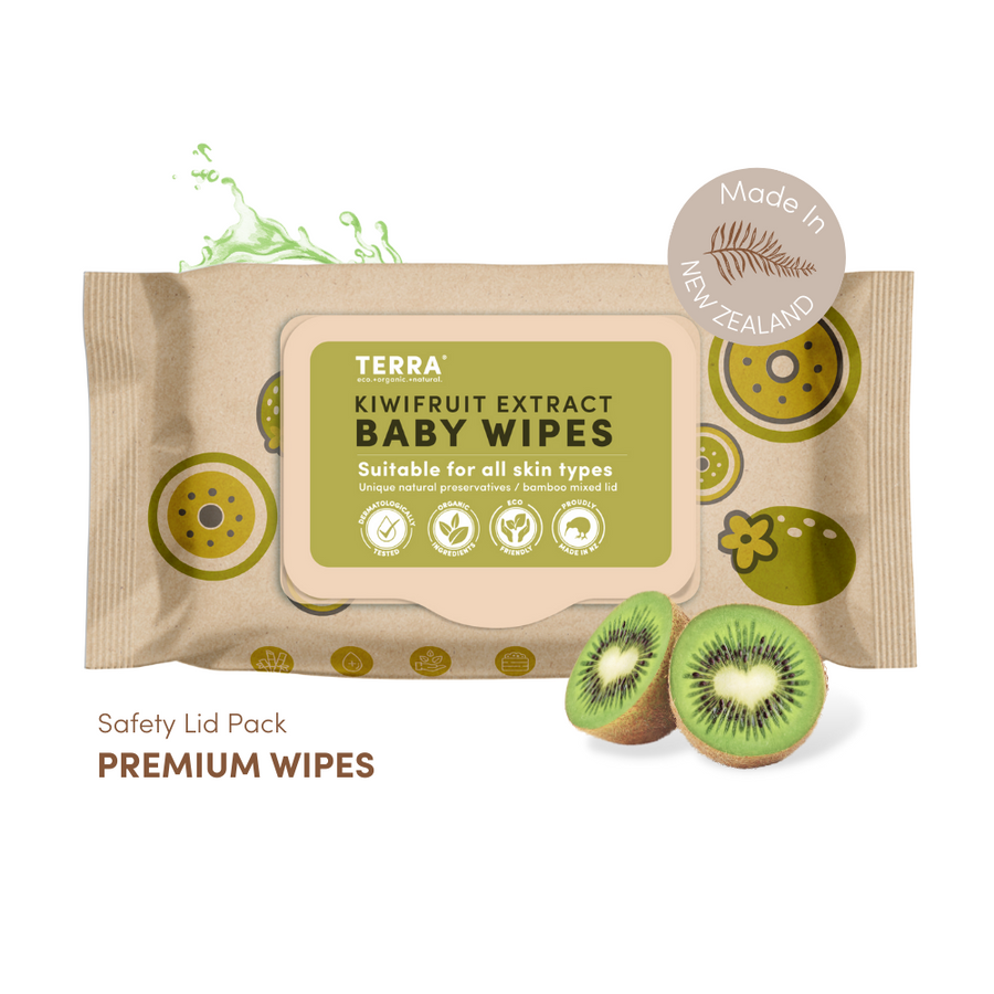 TERRA Kiwifruit Extract Baby Wipes