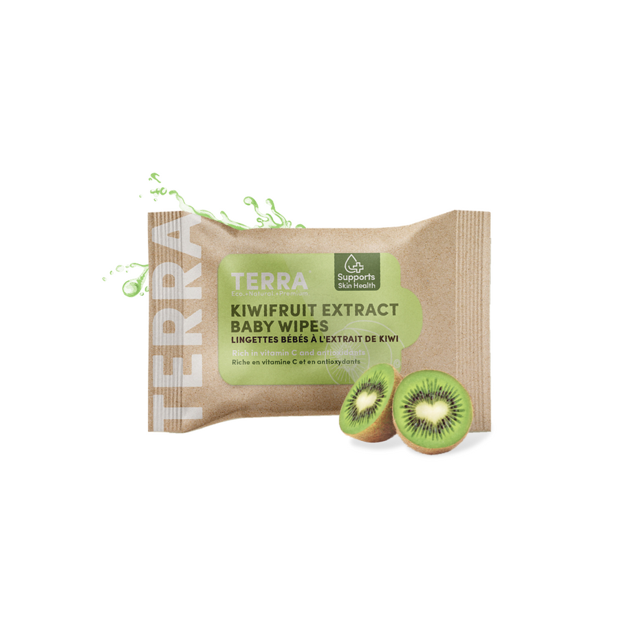 TERRA Baby Wipes Mini Pack 10 Wipes Free Sample