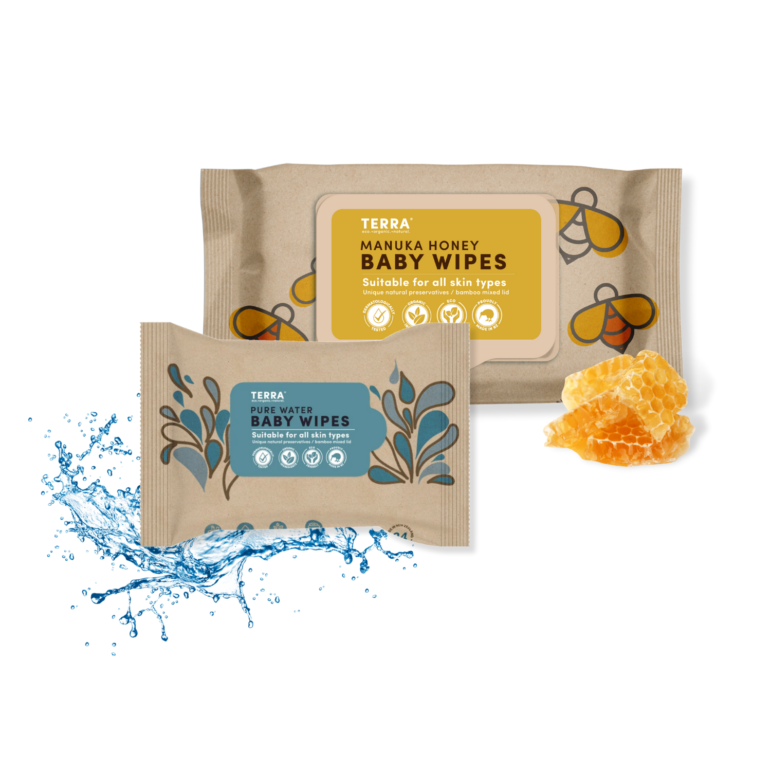 Honey + Pure Water Travel Pack