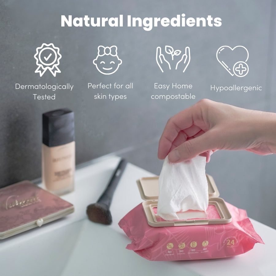 TERRA Baby Wipes & Makeup Remover Wipes Pack of 3