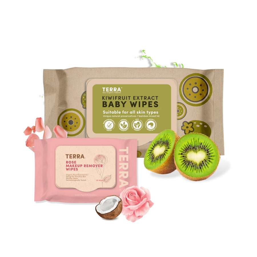 TERRA Mom & Baby Wipe Bundle