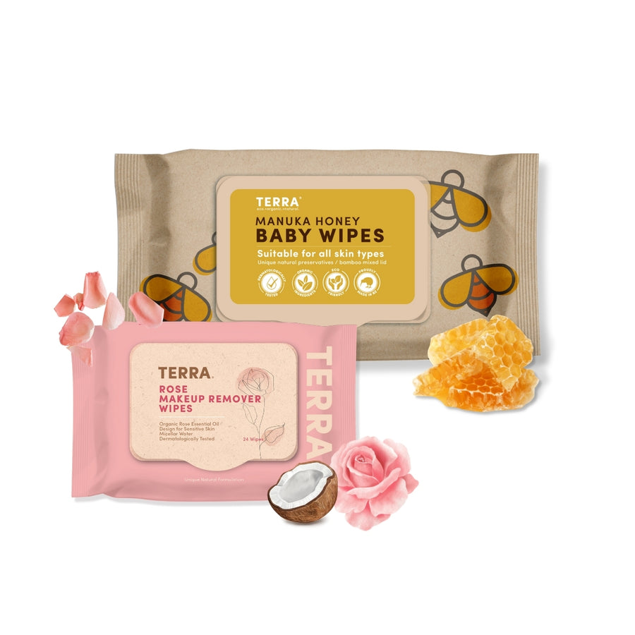 TERRA Mom & Baby Wipe Bundle